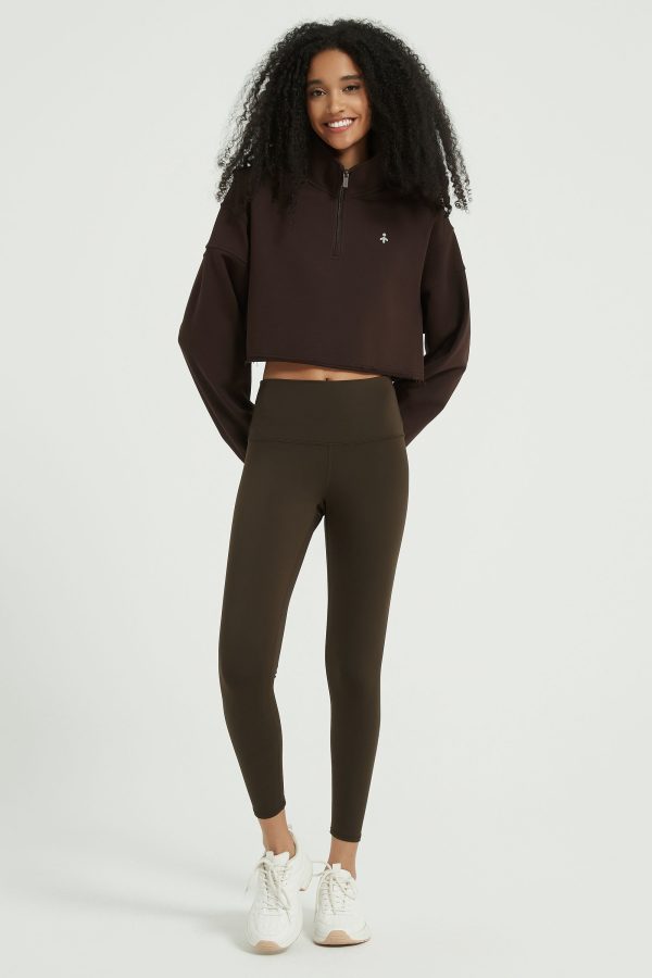 Half Zip Crop Sweatshirts - Image 28