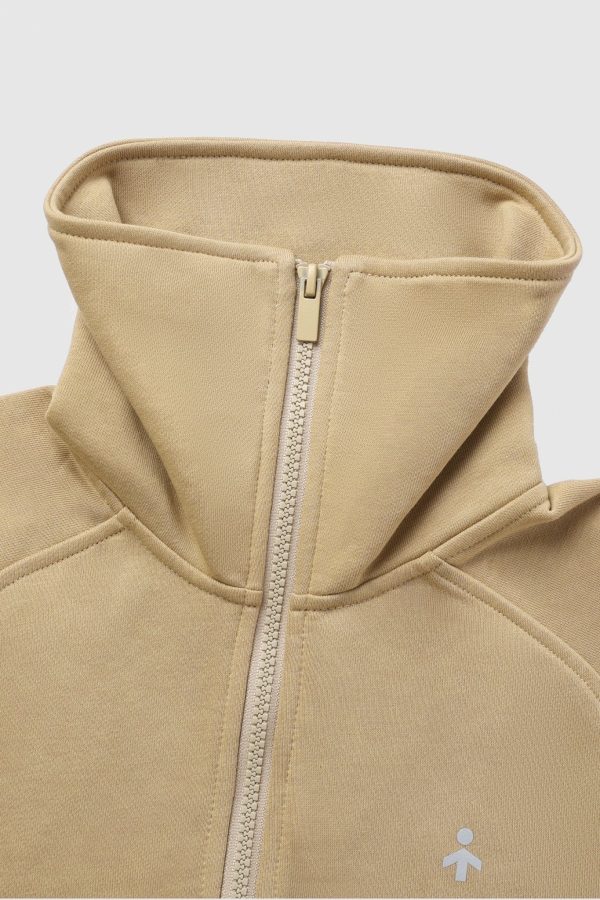 Half-Zip Cropped Sweatshirt - Image 6