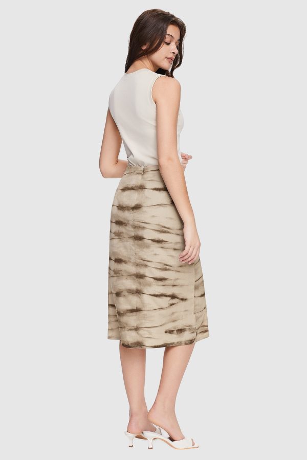 High Waist Casual Pencil Skirt - Image 12