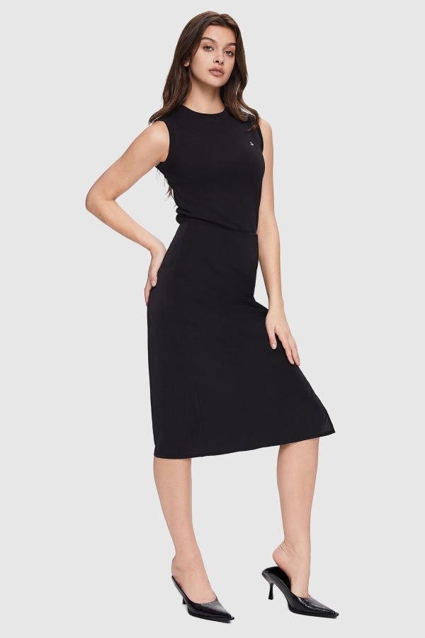 High Waist Casual Pencil Skirt - Image 15