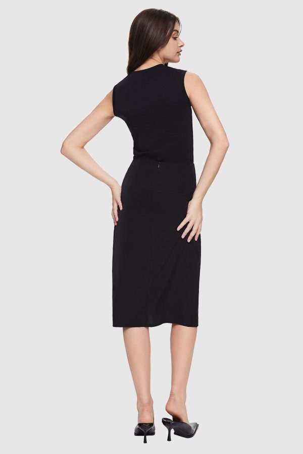 High Waist Casual Pencil Skirt - Image 16