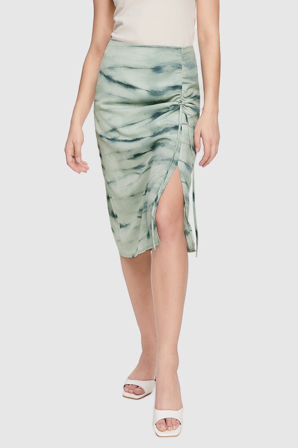 High Waist Casual Pencil Skirt - Image 2