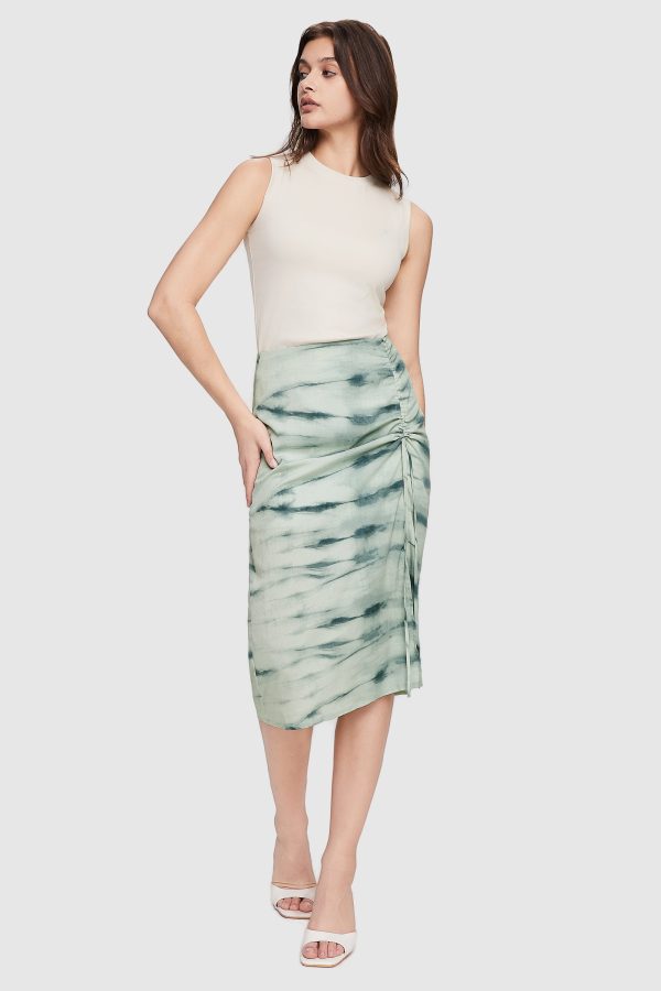 High Waist Casual Pencil Skirt - Image 3