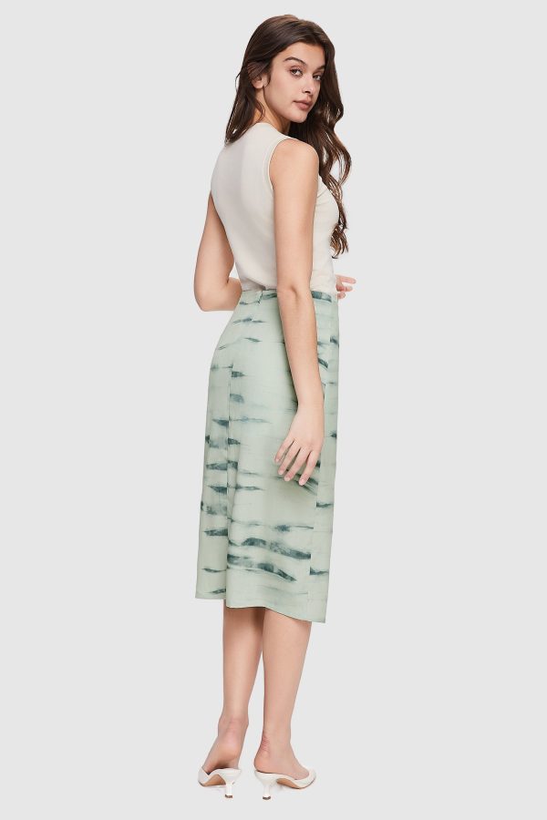 High Waist Casual Pencil Skirt - Image 4
