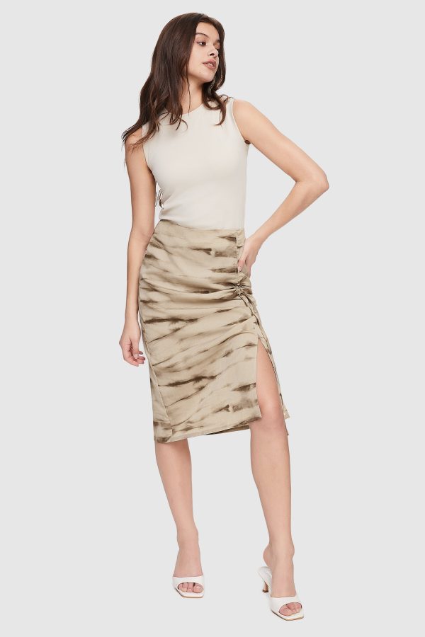 High Waist Casual Pencil Skirt - Image 9