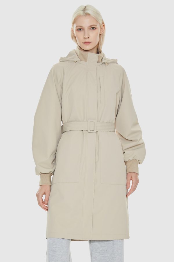 Hooded Belted Trench - Image 6