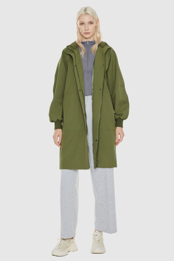 Hooded Belted Trench - Image 2