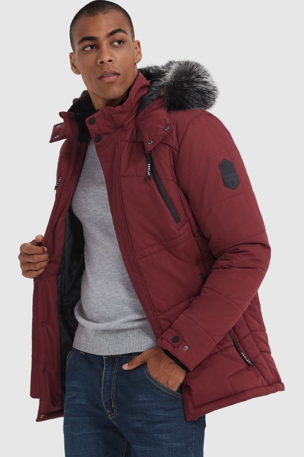 Hooded Mountain Parka with Faux Fur - Image 7