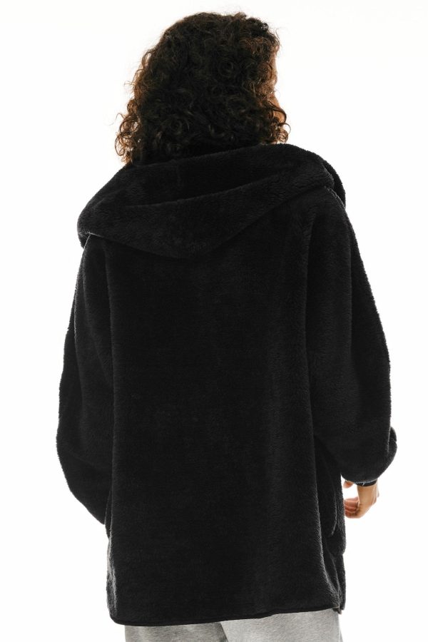 Hooded Sherpa Jacket - Image 4