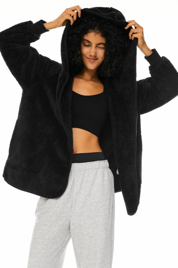 Hooded Sherpa Jacket - Image 6