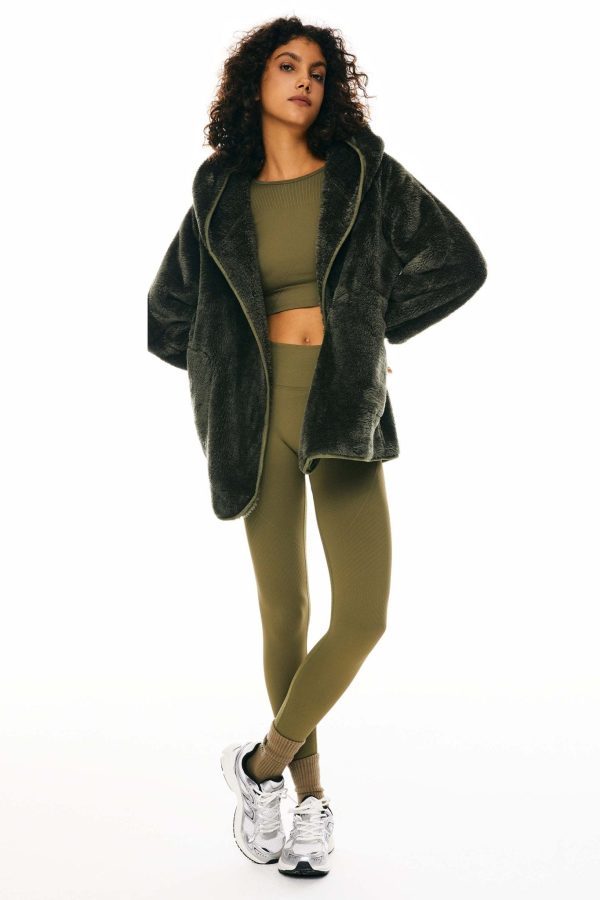 Hooded Sherpa Jacket - Image 15