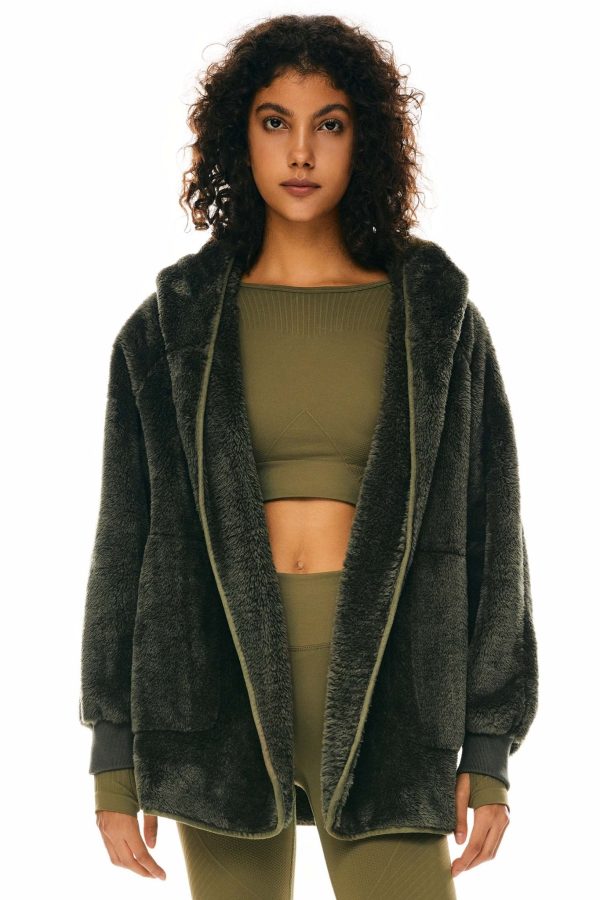 Hooded Sherpa Jacket - Image 16
