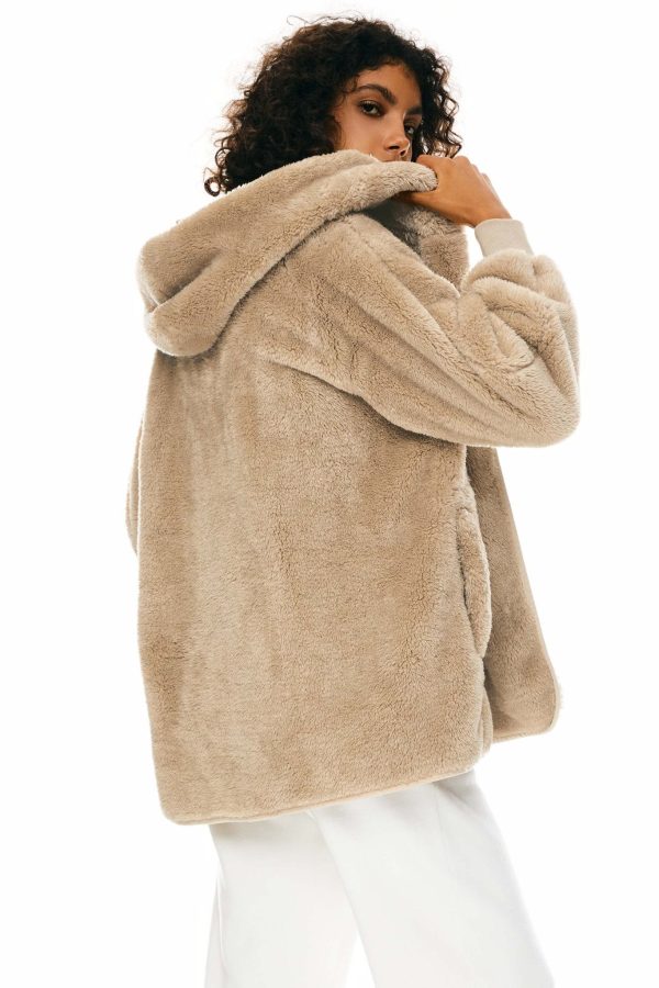 Hooded Sherpa Jacket - Image 11