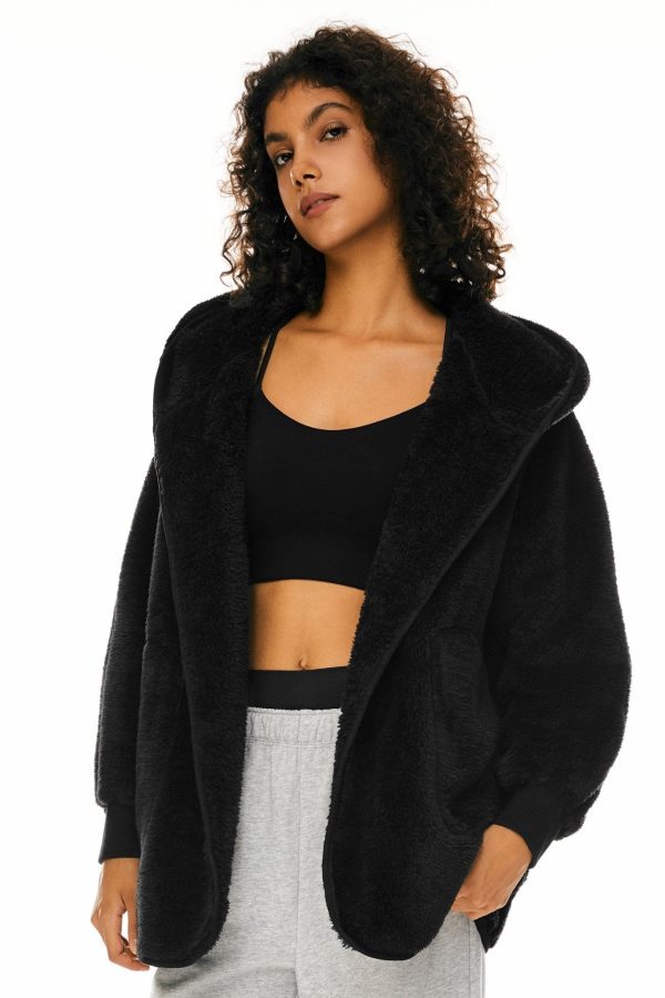 Hooded Sherpa Jacket - Image 2