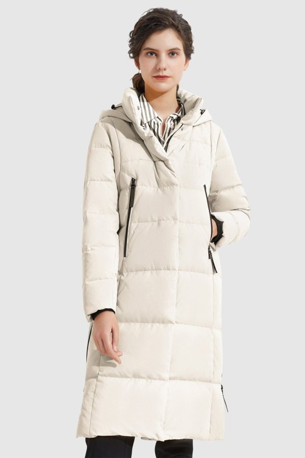 Knee Length Thickened Down Jacket - Image 42