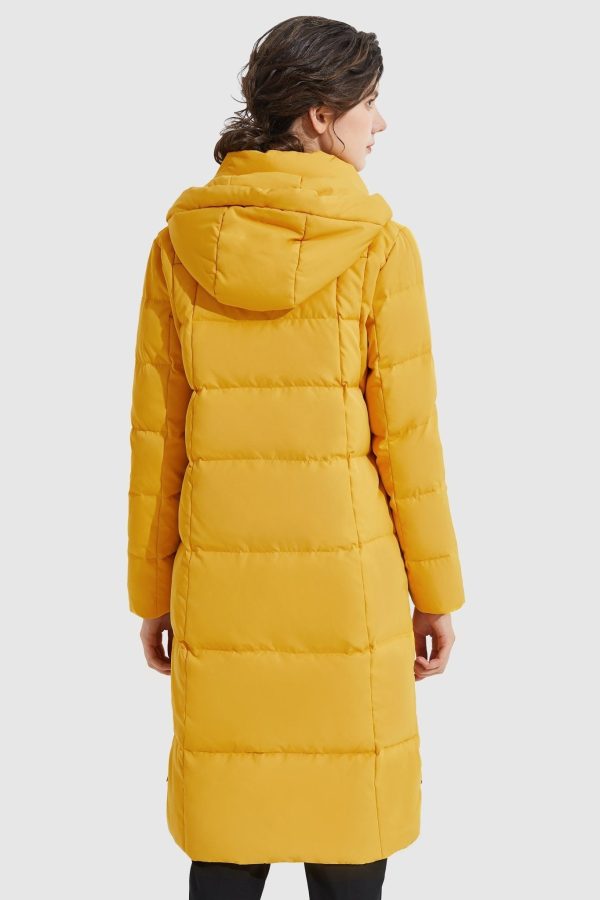 Knee Length Thickened Down Jacket - Image 39