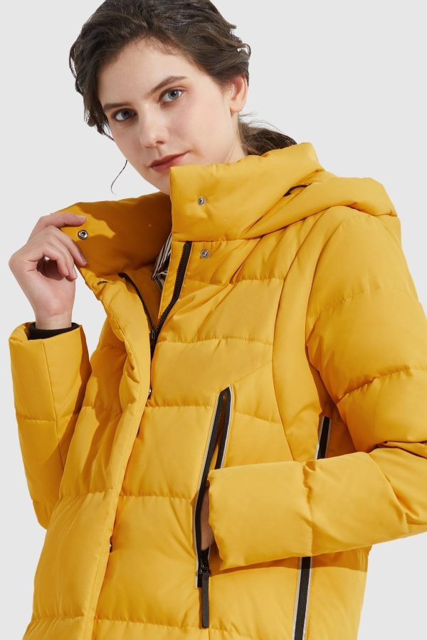 Knee Length Thickened Down Jacket - Image 40