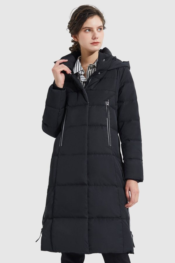 Knee Length Thickened Down Jacket - Image 7