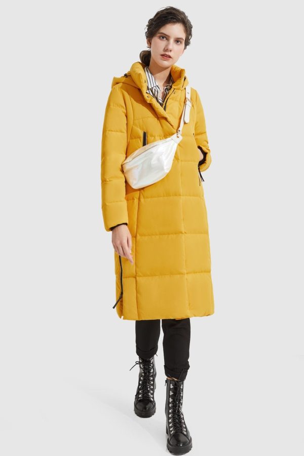 Knee Length Thickened Down Jacket - Image 37