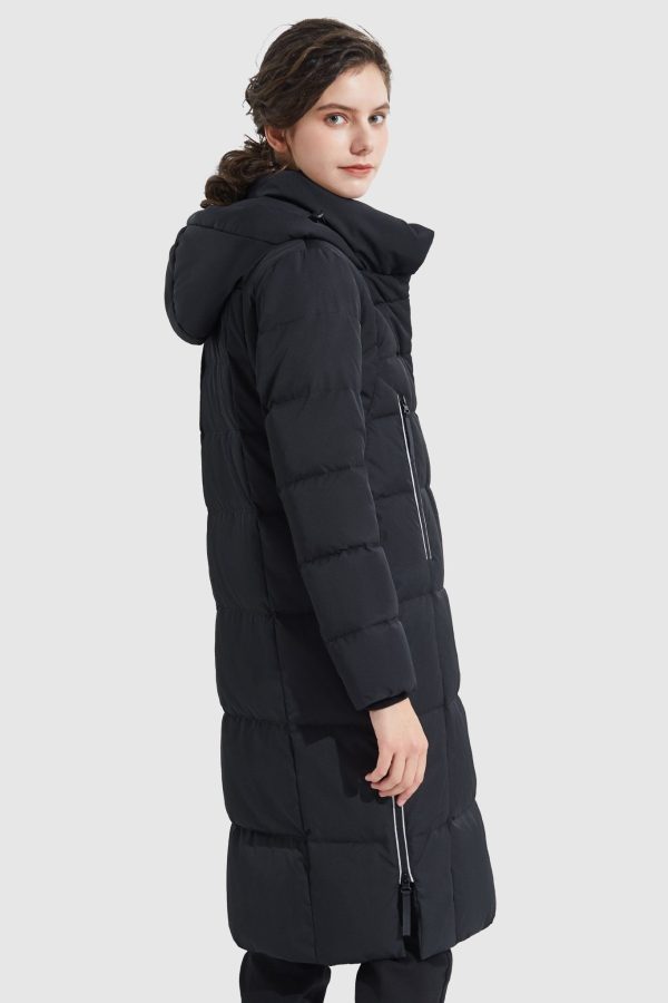 Knee Length Thickened Down Jacket - Image 9