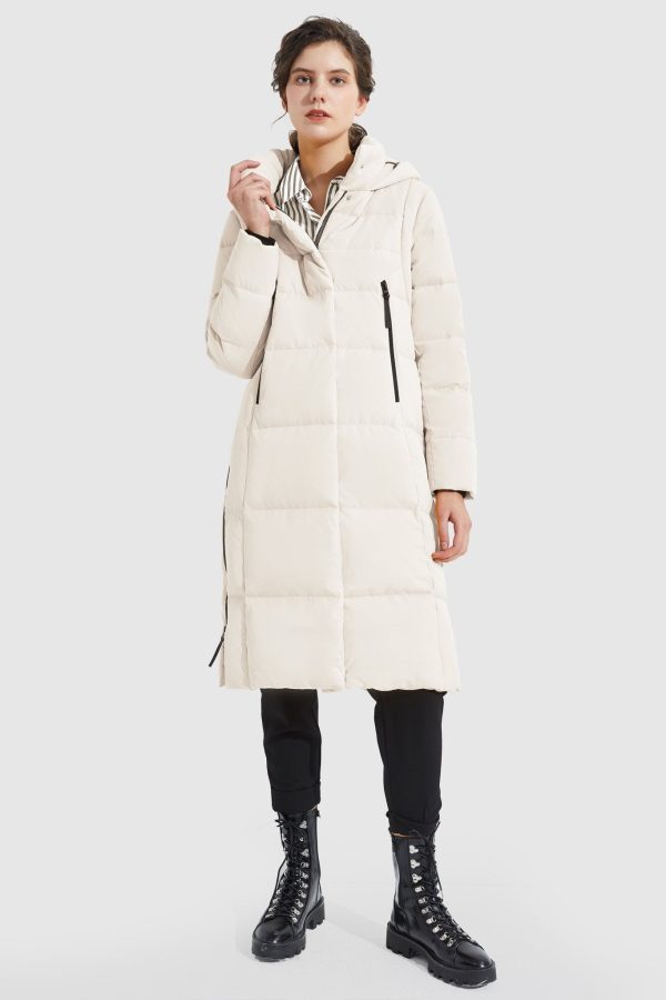 Knee Length Thickened Down Jacket - Image 41