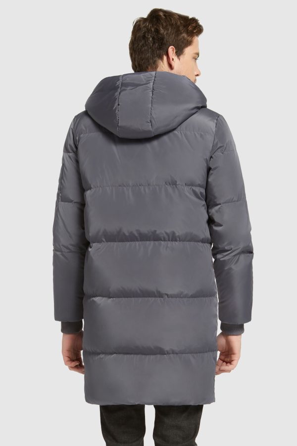 Knee Length Winter Thickened Down Jacket - Image 11