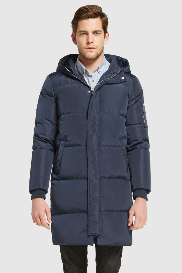 Knee Length Winter Thickened Down Jacket - Image 14