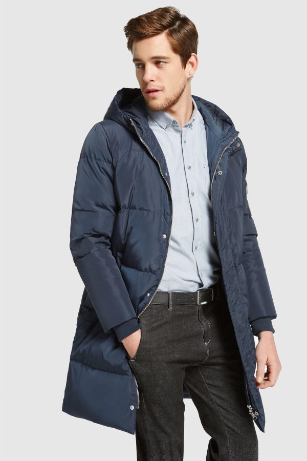 Knee Length Winter Thickened Down Jacket - Image 15