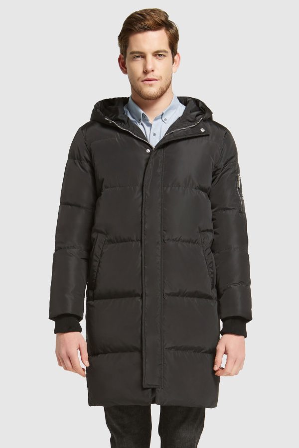 Knee Length Winter Thickened Down Jacket - Image 6