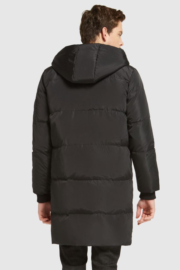 Knee Length Winter Thickened Down Jacket - Image 7