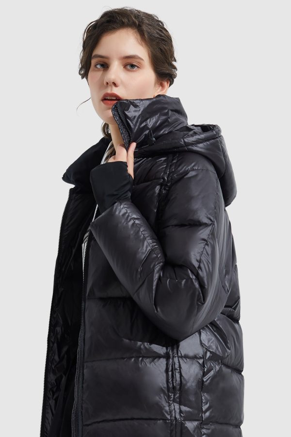 Light Cropped Bubble Puffer Down Jacket - Image 4