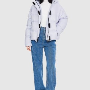 Lightweight Cropped Down Coat