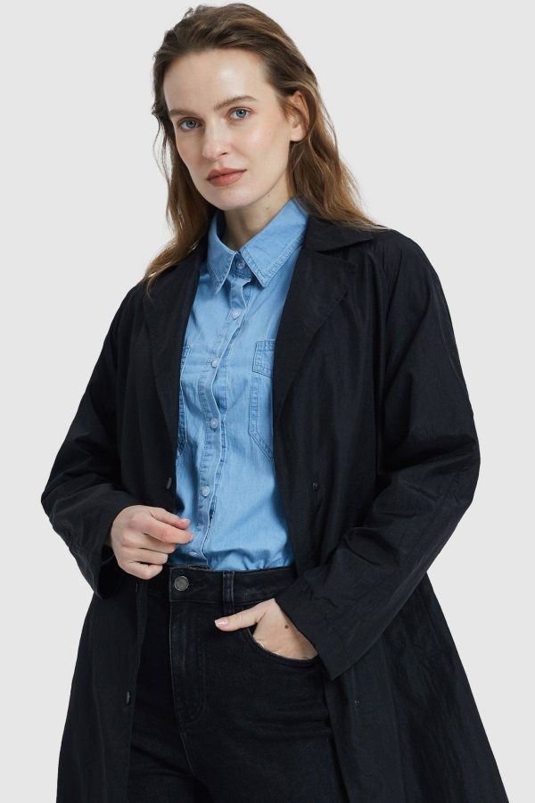 Lightweight Lapel Trench - Image 12