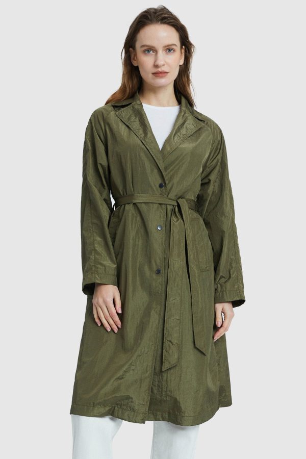Lightweight Lapel Trench - Image 2