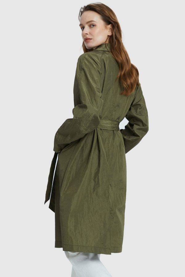 Lightweight Lapel Trench - Image 3