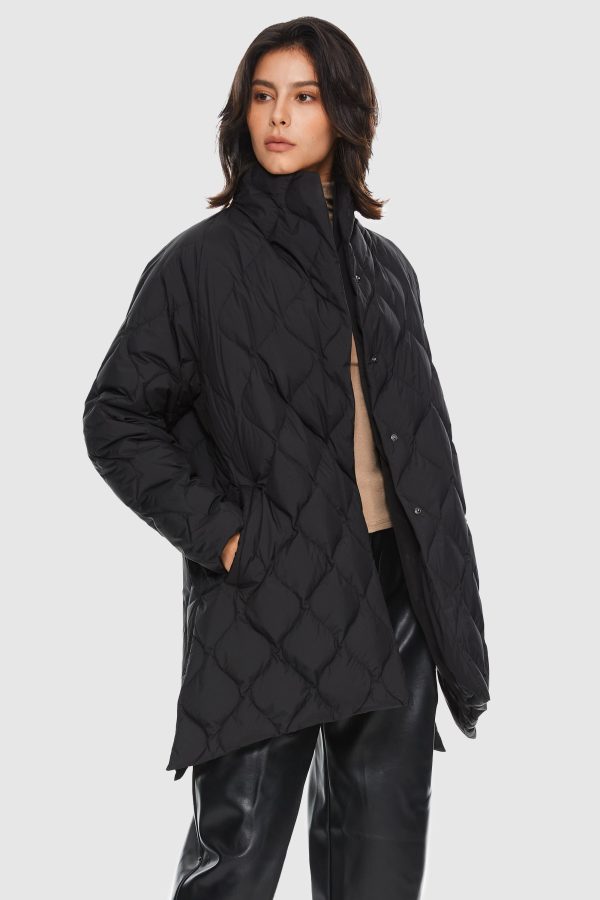 Lightweight Long-Sleeve Down Puffer Jacket - Image 4