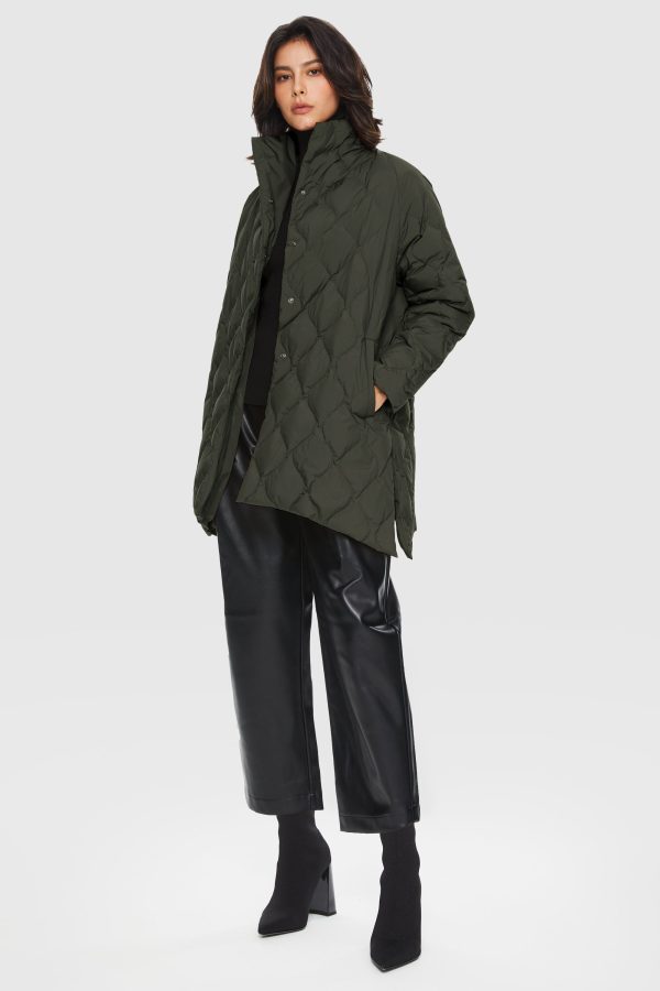 Lightweight Long-Sleeve Down Puffer Jacket - Image 37