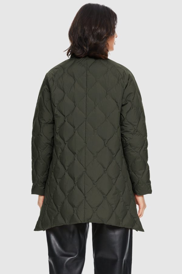 Lightweight Long-Sleeve Down Puffer Jacket - Image 39