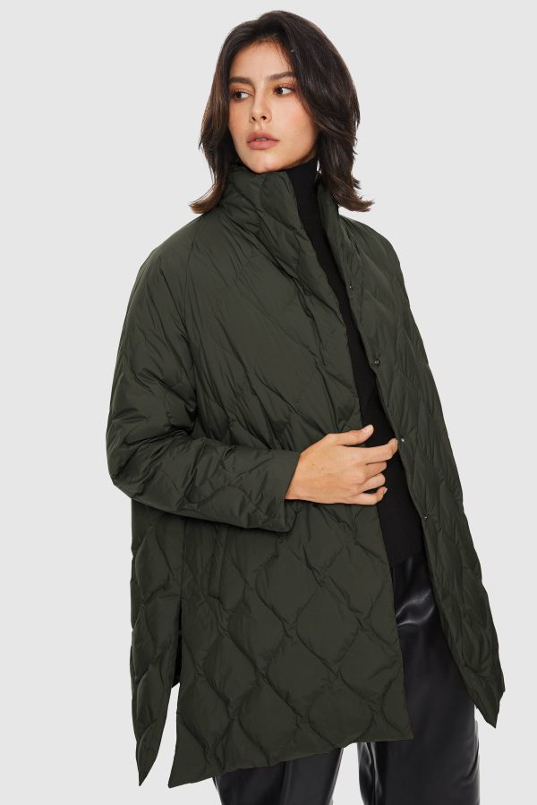 Lightweight Long-Sleeve Down Puffer Jacket - Image 40