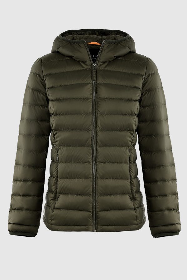 Lightweight Packable Down Jacket with Stand Collar with hood - Image 26