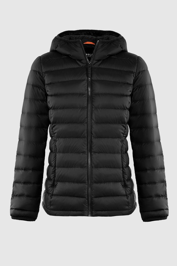 Lightweight Packable Down Jacket with Stand Collar with hood - Image 41