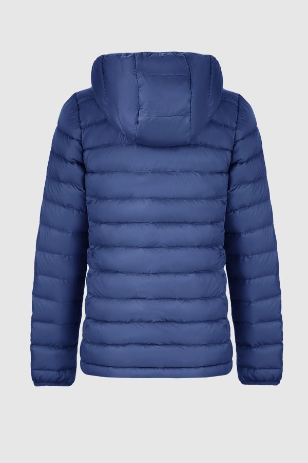 Lightweight Packable Down Jacket with Stand Collar with hood - Image 15