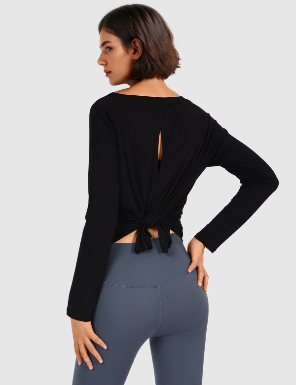 Workout Long Sleeve Tops Lightweight - UV Protection - Image 40