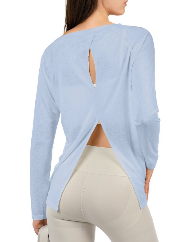 Workout Long Sleeve Tops Lightweight - UV Protection - Image 13