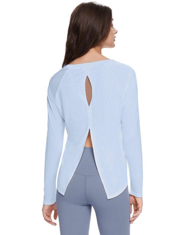 Workout Long Sleeve Tops Lightweight - UV Protection - Image 10