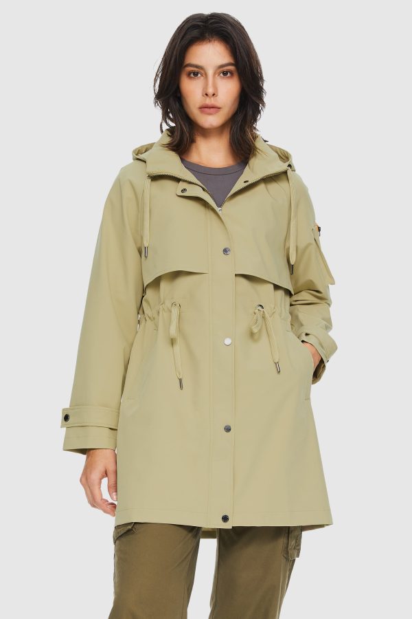 Long Hooded Windbreaker - Image 2