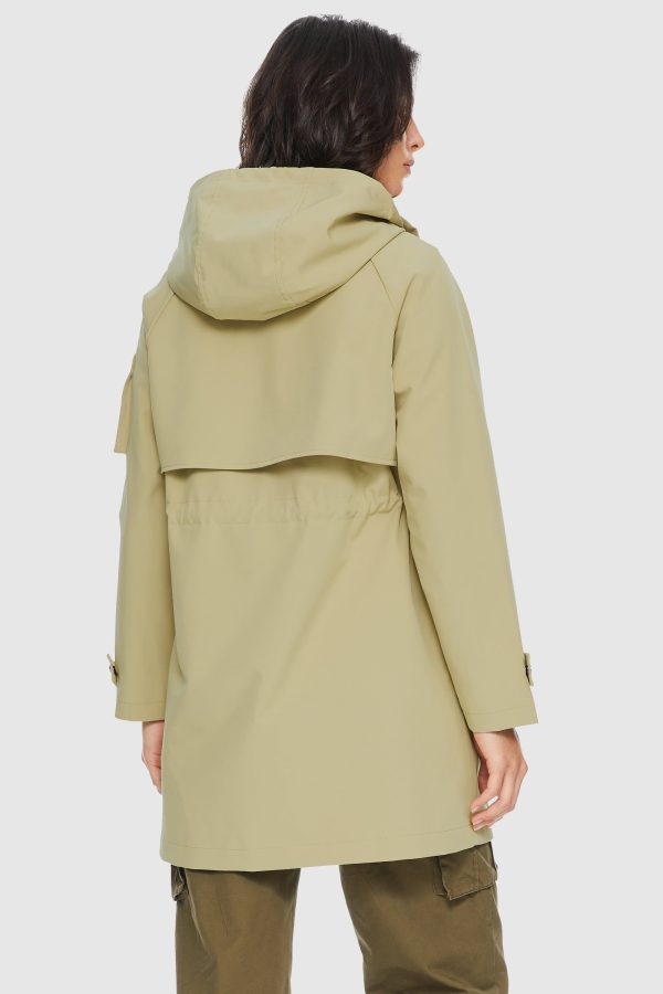 Long Hooded Windbreaker - Image 3