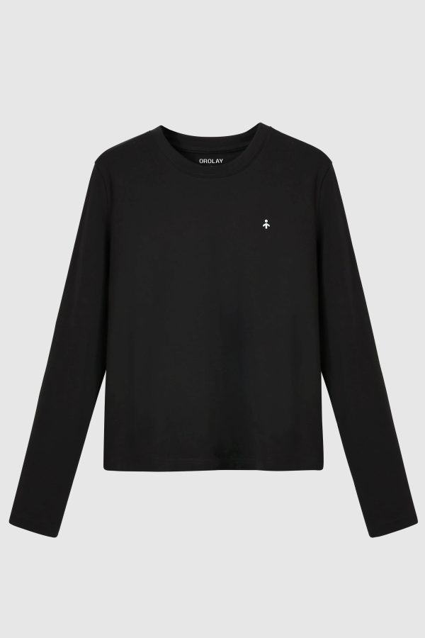 Long Sleeve Crop T-shirt - Image 5