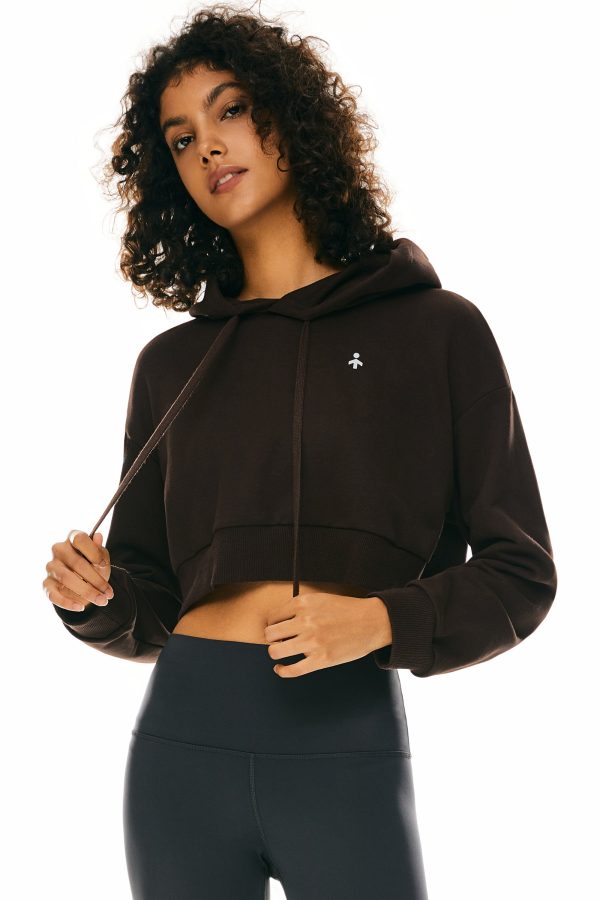 Long Sleeve Cropped Hoodies - Image 2