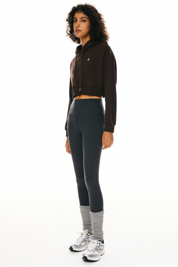 Long Sleeve Cropped Hoodies - Image 3